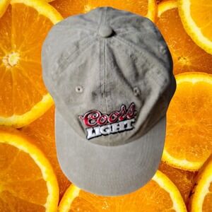 Coors Light Hat Baseball Cap Adjustable‎ Adult Beer Logo